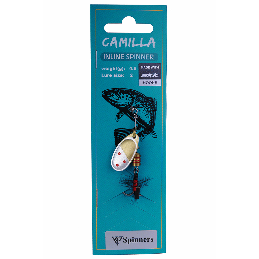 Pöörlev lant Camilla inline spinner with mouche