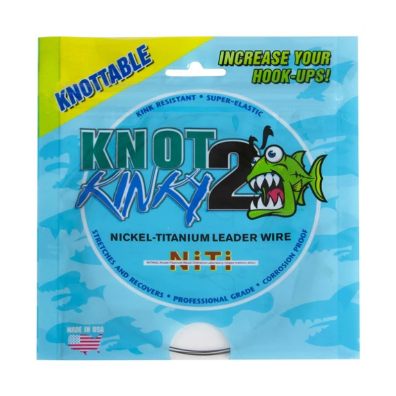 Titaantross Knot2Kinky Single Strand Nickel-Titanium Leader Wire 4,5m