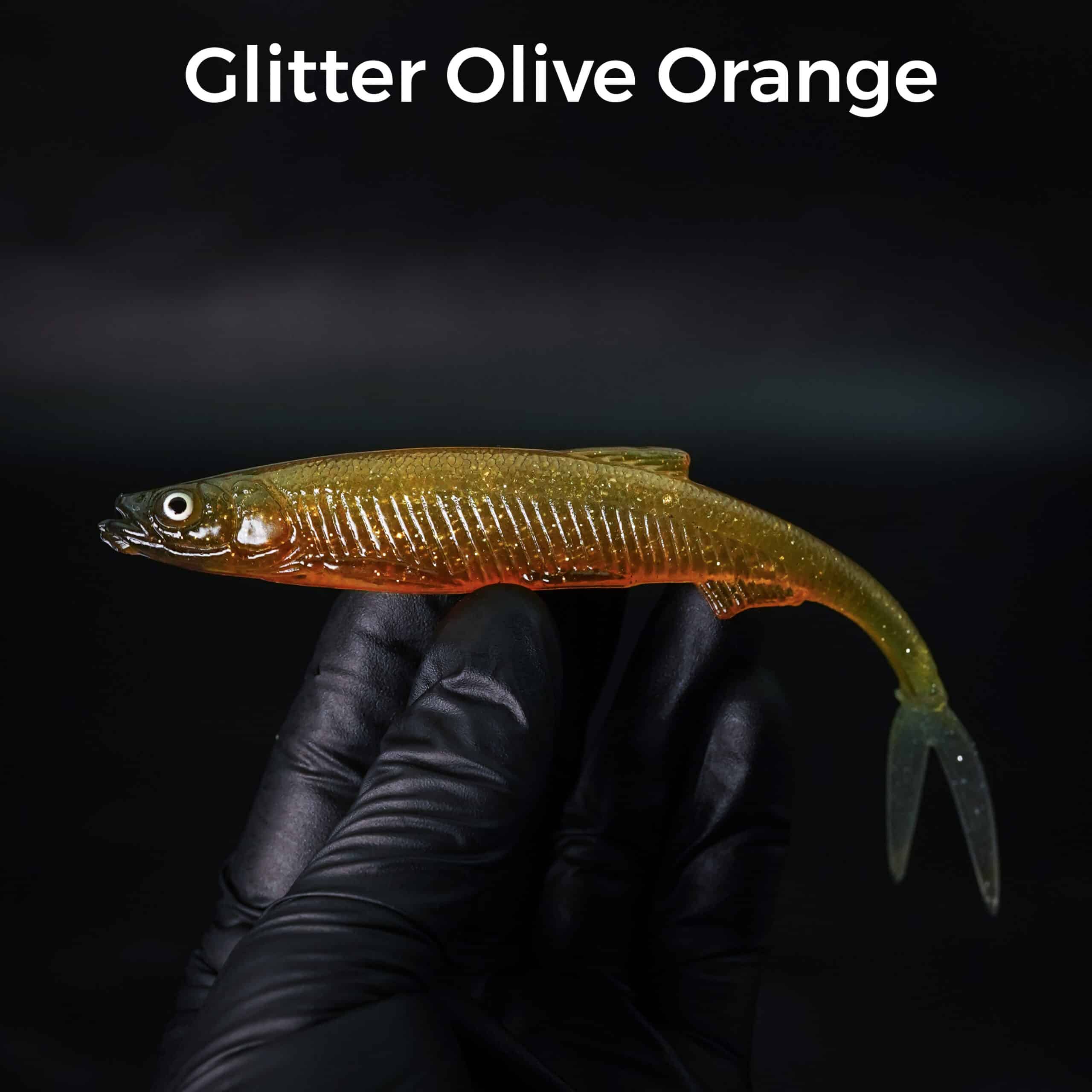 Glitter Olive Orange