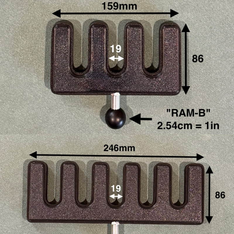 BoatWorks RodRake ridvatugi/ridvahoidja "reha" paadile