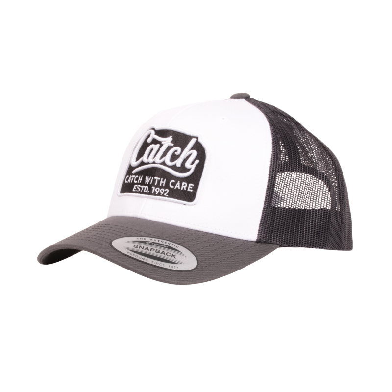 CWC Snapback Trucker Cap, Catch logo White/Black