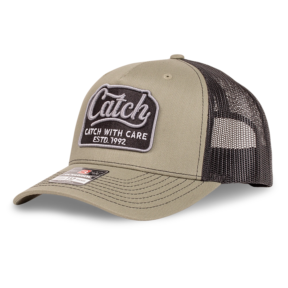 Nokamüts CWC Snapback Trucker Cap, Catch logo Olive/Black
