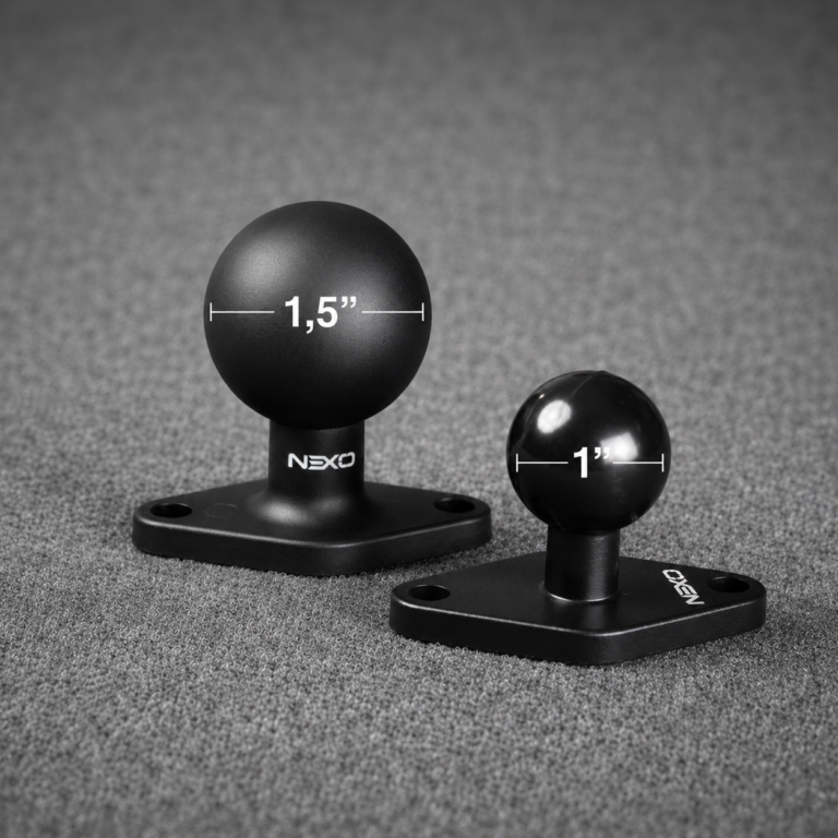 NEXO Mounting base with 1" ball (RHOMBE) - Pilt 2