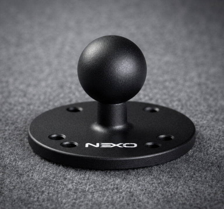NEXO Mounting base with 1" ball (CIRCLE)