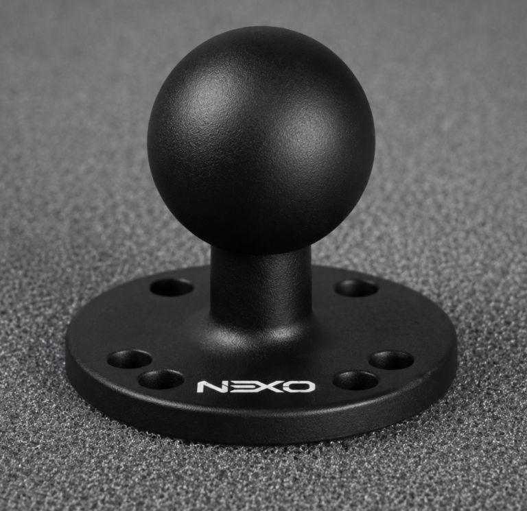 NEXO Mounting base with 1,5" ball (CIRCLE)